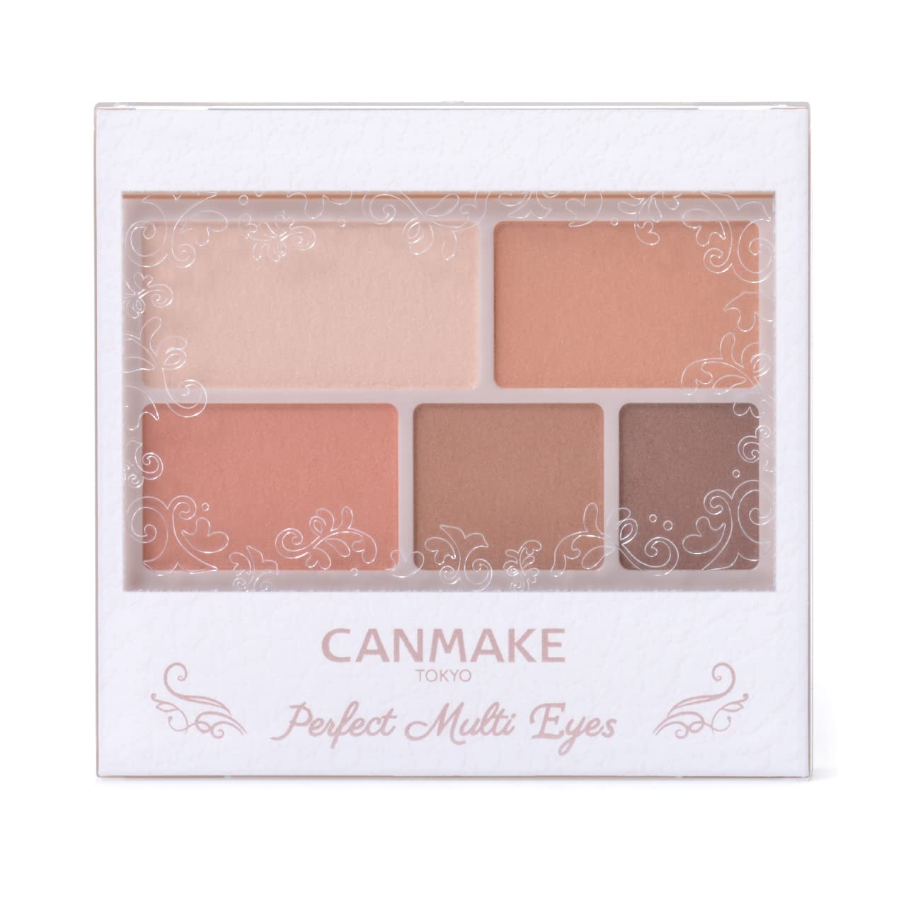 Canmake Perfect Multi Eyes 07 Weekend Orange 2.4g - Japanese Multi-Purpose Palette