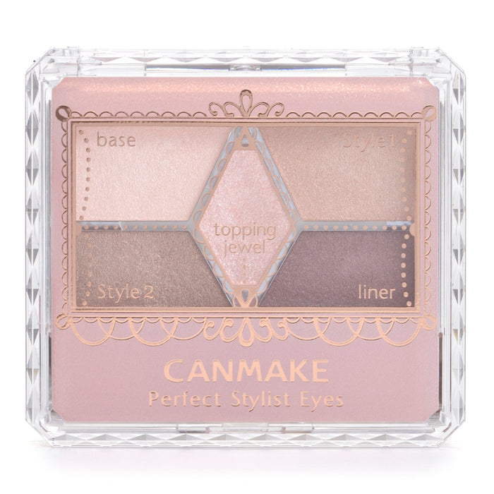Canmake Perfect Stylist Eyes 11 in Rose Beige - 3.2G Compact Eyeshadow