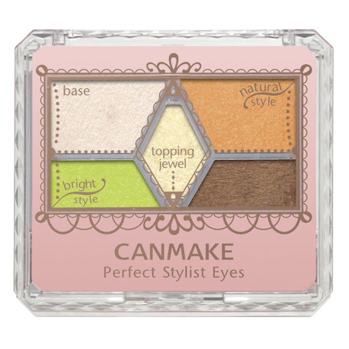 Canmake Perfect Stylist Eyes 13 Sunny Garden 3.8G Eyeshadow Palette