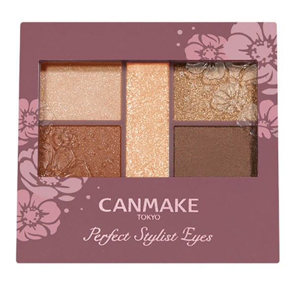 Canmake Perfect Stylist Eyes V16 Double Sunshine - Japanese Eyeshadow Palette