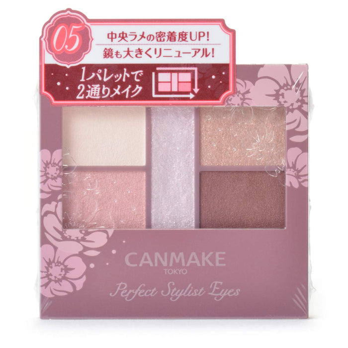 Canmake Perfect Stylist Eyes V05 Pinky Chocolat Eyeshadow 3.0G (X 1)