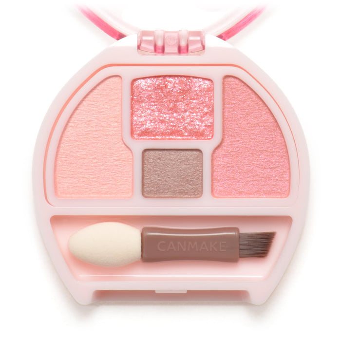 Canmake Plan Puku Corde 04 Strawberry Eye Shadow 1.3G Tear Bag and Shadow Pink Red