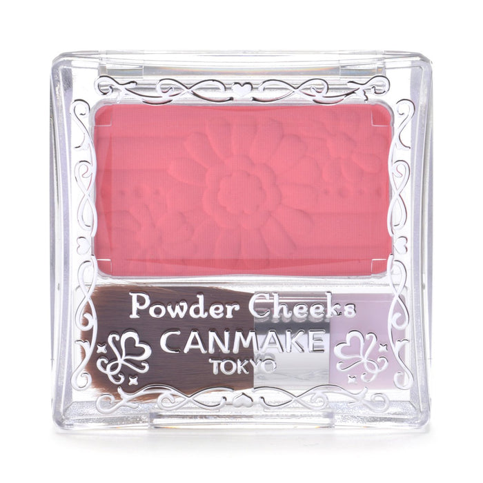 Canmake Sweet Coral Powder Cheeks PW28 Long-lasting 4.4G Blush