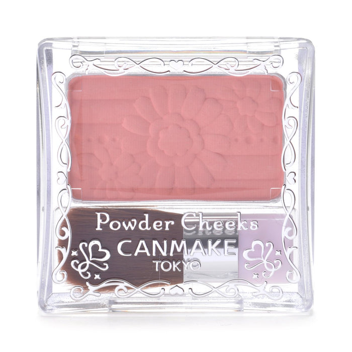 Canmake Shell Pink Powder Cheeks PW33 Long-Lasting Blush 4.4g