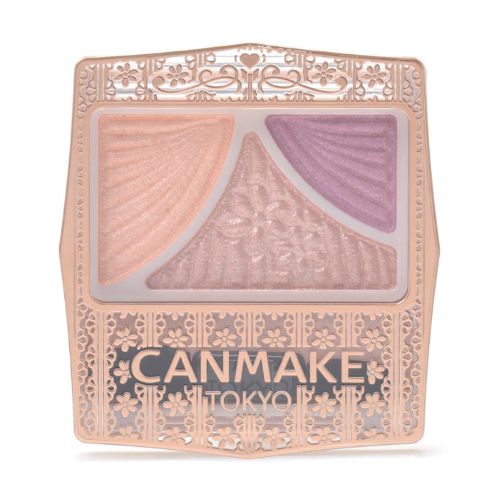 Canmake Juicy Pure Eyes Powder 15 Sunset Kiss 1.2G Purple Gloss Pearl Glitter