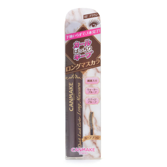 Canmake Quick Lash Curler Long Mascara Brown 6.5G Japan (1)