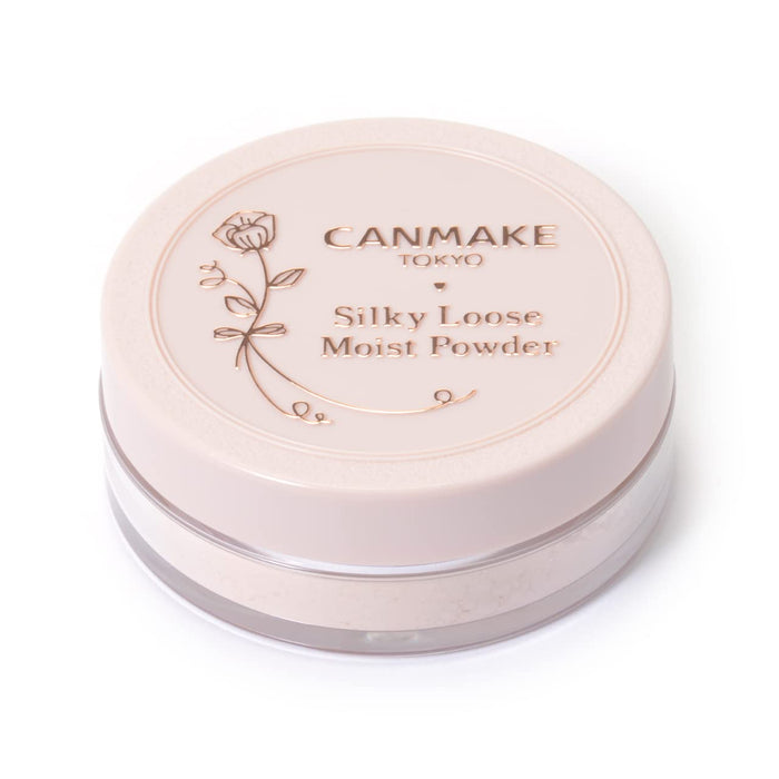 Canmake Silky Loose Moist Powder 01 Silky Beige Loose Powder Removes With Face Wash Moisturizing Powder Soap Off Unscented Uv Cut