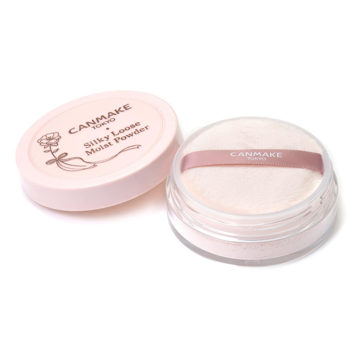 Canmake Silky Loose Moist Powder P01 Luster Pink 6.0G - 保湿珍珠皂