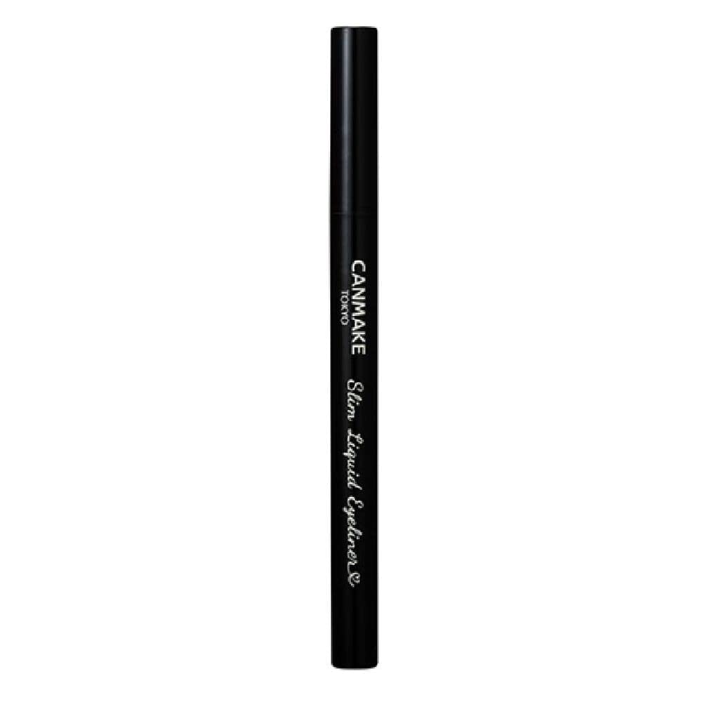 Canmake 01 Black Slim Liquid Eyeliner for Defined Eye Makeup