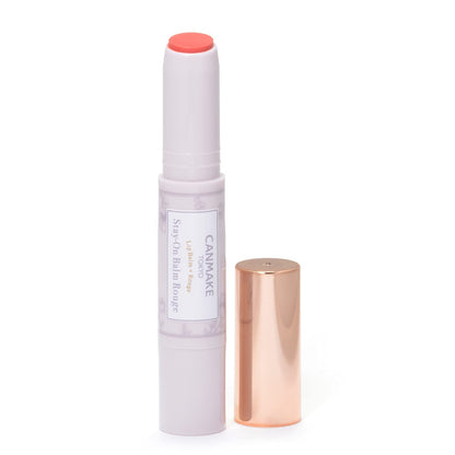 Canmake Stay-On Balm Rouge 02 Smiley Gerbera Long-Lasting Lip Balm 2.7g