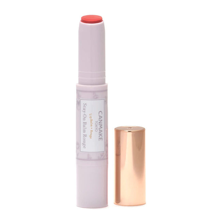 Canmake Tiny Sweet Pea Stay-On Balm Rouge 03 Long-Lasting Lip Colour 2.7g