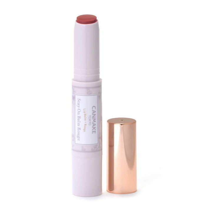 Canmake Stay-On Balm Rouge 09 Masquerade Bud 2.7G - Long-lasting Lip Color