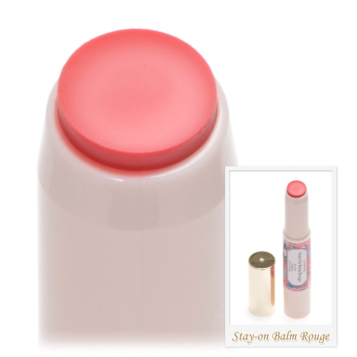 Canmake Flowery Princess Stay-On Balm Rouge 2.7G - Long-Lasting Lip Care