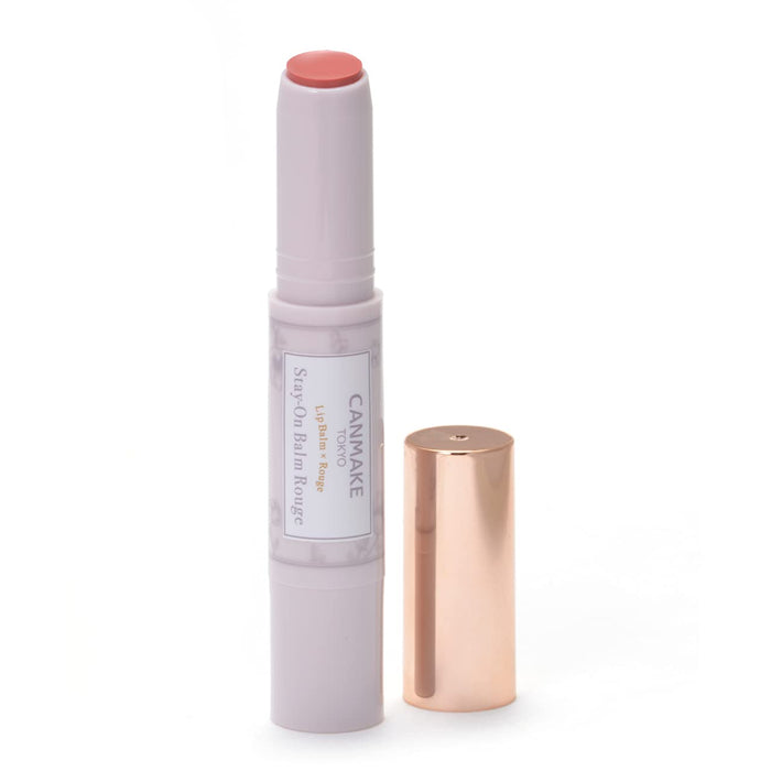 Canmake Stay-On Balm Rouge Lipstick 20 Cotton Peony - 2.8G