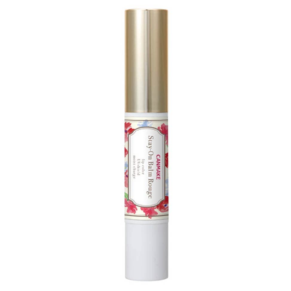 Canmake Stay-On Balm Rouge T03 Ruby Carnation 2.5g - Japanese Lipstick Brands