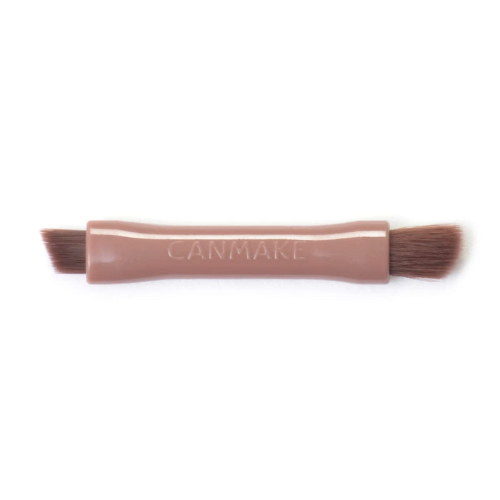 Canmake Styling Dual Eyebrow 02 Warm Brown Wax and Powder Base for 3D Effect - 1 Piece