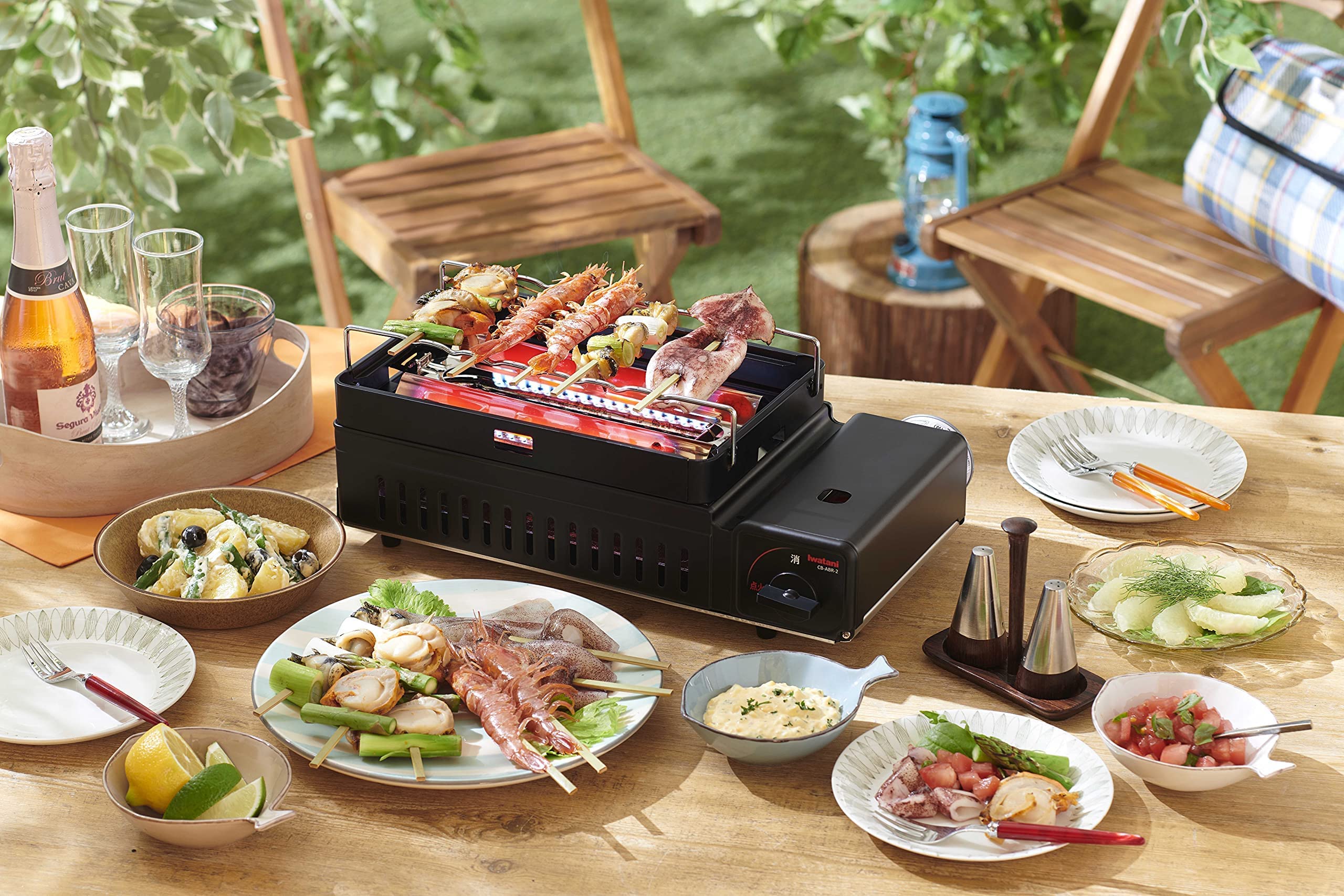 Iwatani Cassette Gas Furnace Batayaki Aburiya Ii Cb-Abr-2 - Made In Japan