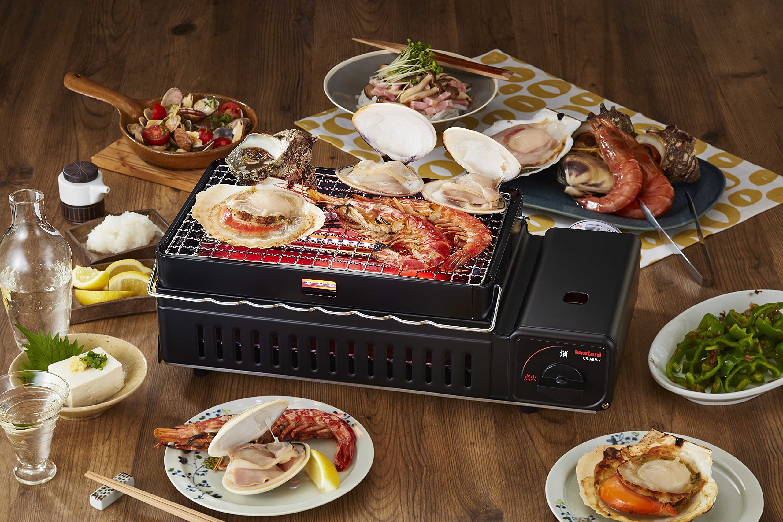 Iwatani Cassette Gas Furnace Batayaki Aburiya Ii Cb-Abr-2 - Made In Japan