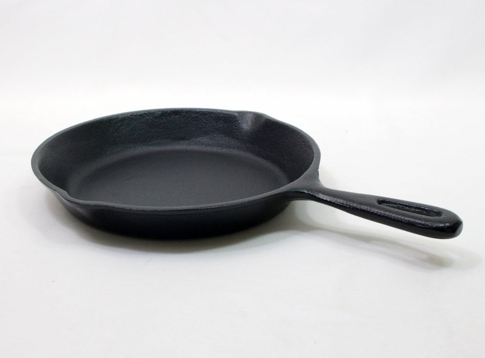 Asahi 20Cm A-206 Large Cast Iron Skillet Frying Pan Made In Japan