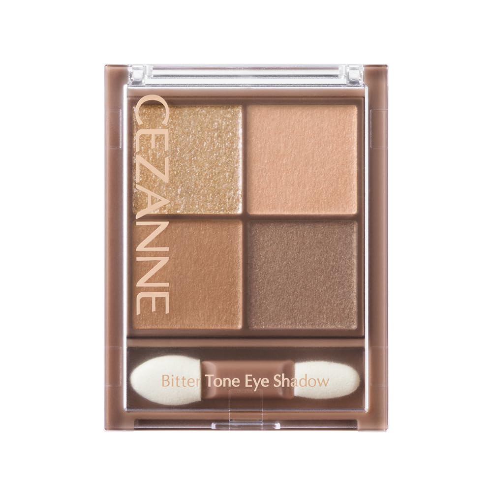 Cezanne Bitter Tone Eye Shadow in 03 Biscuit Brown 4.5g Matte Brown Powder