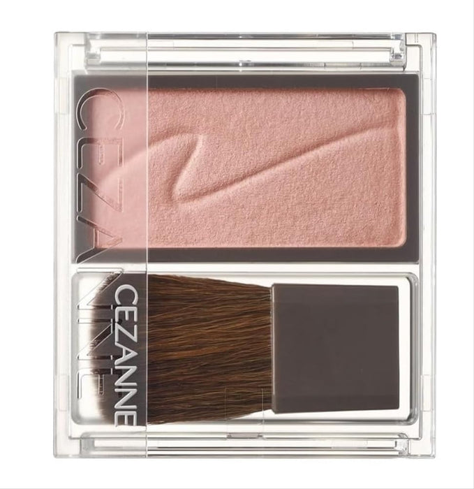 Cezanne Cheek Blush 01 Foggy Rose Pink 2.2G Color-Blending for Natural Glow