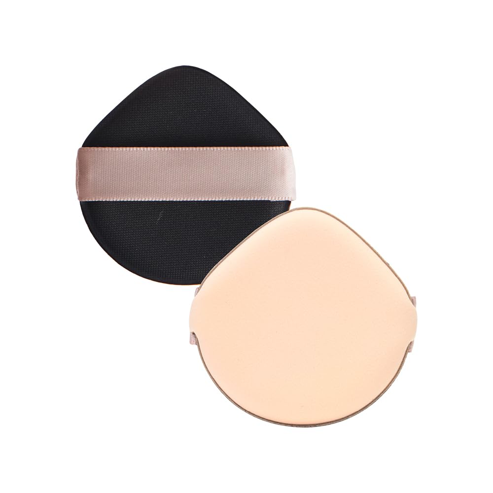 Cezanne Cushion Foundation Replacement Puff 2-Piece Drop Shape Set