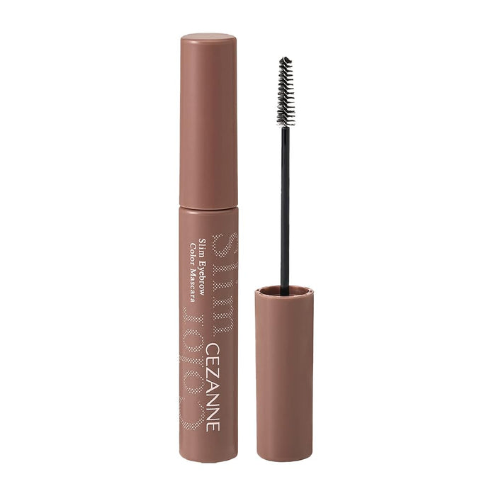 Cezanne 4.0G Extra Fine Eyebrow Mascara in C4 Soft Greige Nuance Color Brush