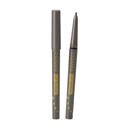 Cezanne Waterproof Gel Eyeliner 70 Greige 0.1G - Long Lasting Smudge-Proof