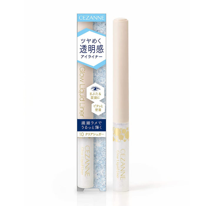 Cezanne Japan Liquid Liner 10 Clear Sugar 2.0G Tear Bag Multicolor Lame