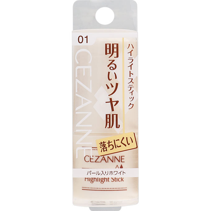 Cezanne highlight stick 01 pearl-filled White