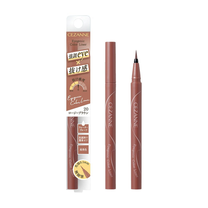 Cezanne Igenic Color Liner 20 in Extra Fine Rosy Brown 0.4mL