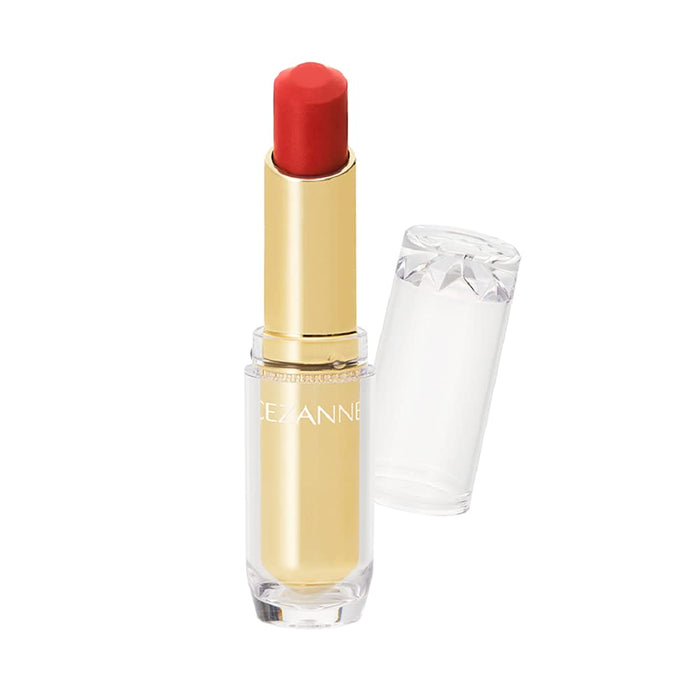 Cezanne Lasting Gloss Lipstick 501 Orange 3.2G Long-Lasting Lip Color