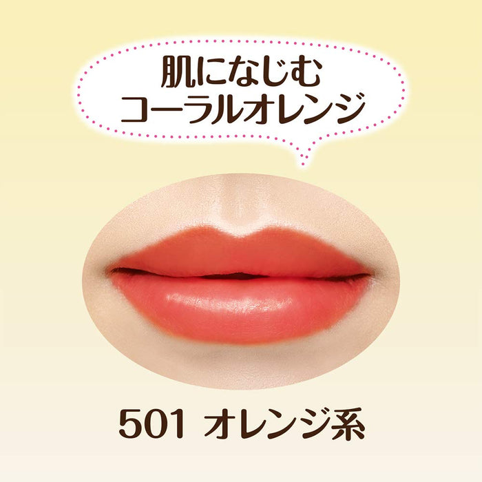 Cezanne Lasting Gloss Lipstick 501 Orange 3.2G Long-Lasting Lip Color