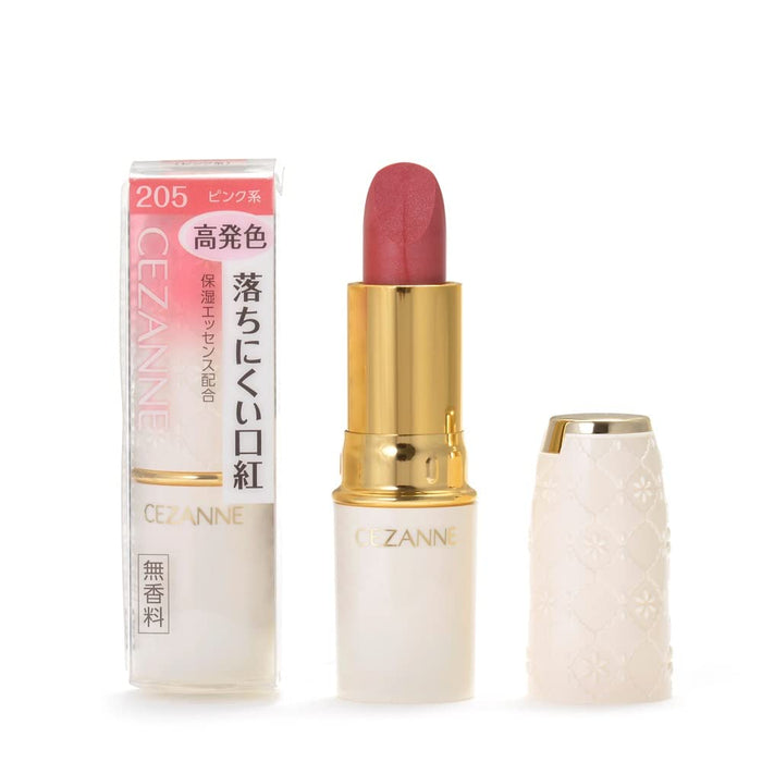 Cezanne Lasting Lip Color N 205 Pink 3.9G – Long-Lasting Vibrant Lipstick