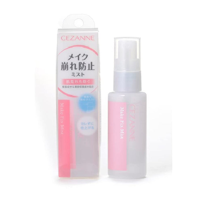 Cezanne Make Fix Mist 48ml - Colorless Makeup Setting Spray for Smooth Skin