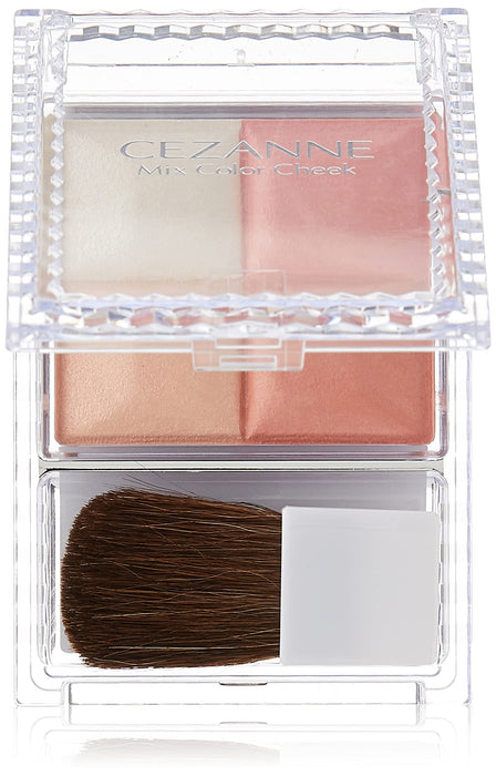 Cezanne Mixed Color Cheek Orange 8.0g - Versatile Makeup Blush from Cezanne