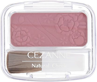Cezanne Natural Cheek N 16 Cassis Rose 4.0G - Vibrant Long-lasting Blush