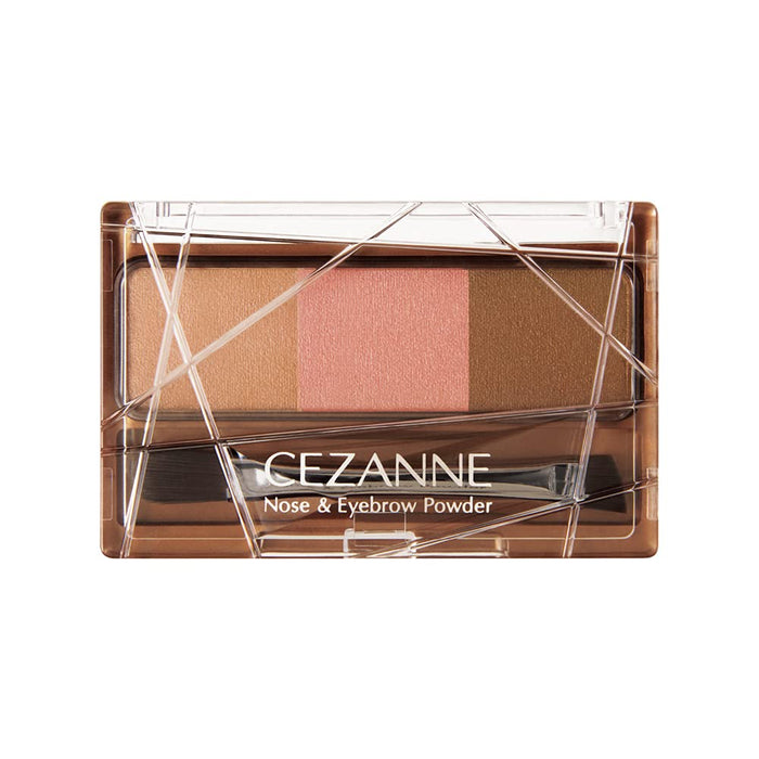 Cezanne Nose & Eyebrow Powder 06 Pink Brown 3.0g with Brush