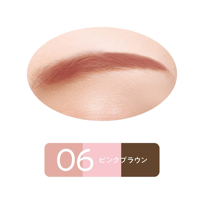 Cezanne Nose & Eyebrow Powder 06 Pink Brown 3.0g with Brush