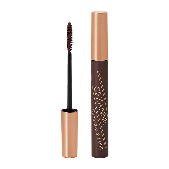 Cezanne Long-Lasting Multiproof Mascara Separate Long Style in Brown 5.0g