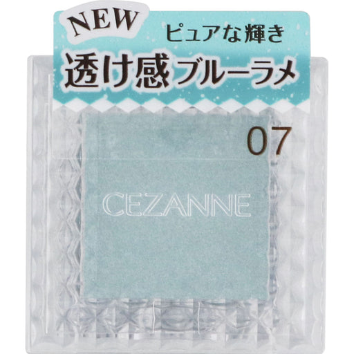 [Cezanne] Single-Color Eye Shadow 07 Ice Blue Japan With Love