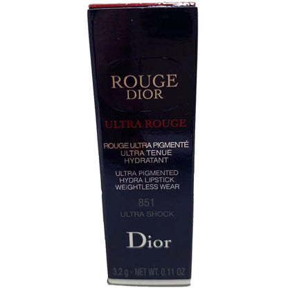 Christian Dior Ultra Rouge 851 Ultra Shock - Matte Lipstick Brands - Makeup Products