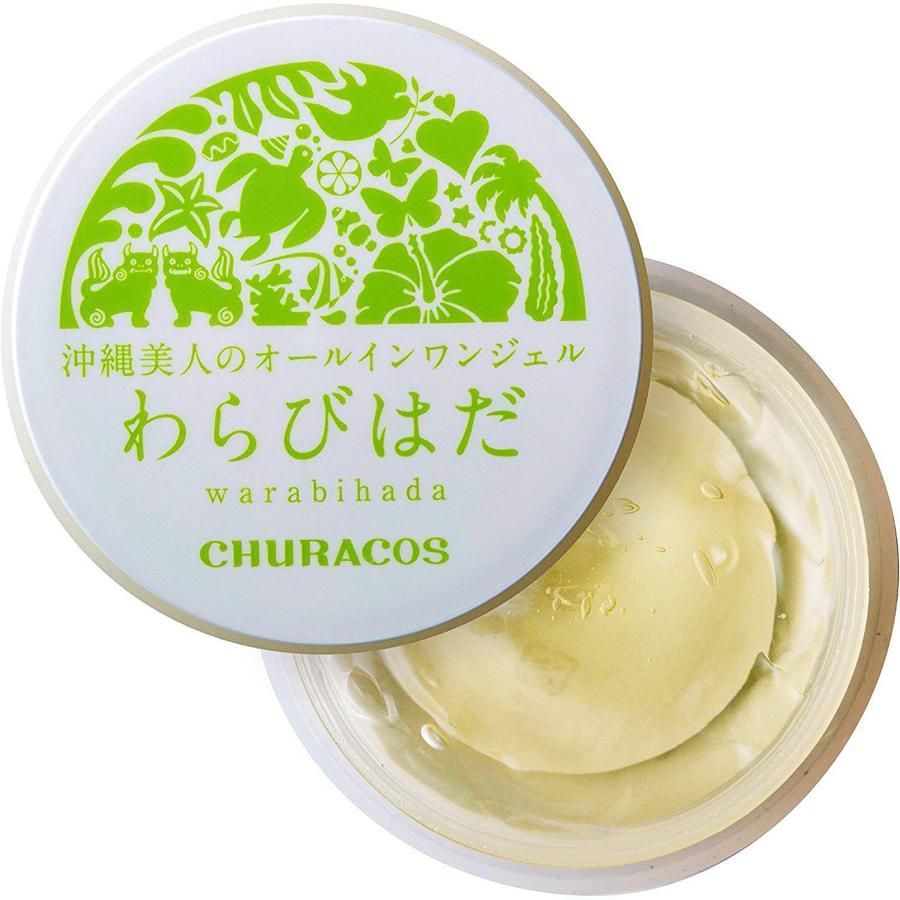 Churacos Warabihada All-in-One Moisturizing Gel 30g for Skin Hydration