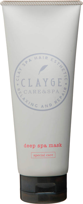 Clayge Japan Clay Deep Spa Hair Mask Hot & Cold Head Spa Moist Intensive Repair 200G (1)