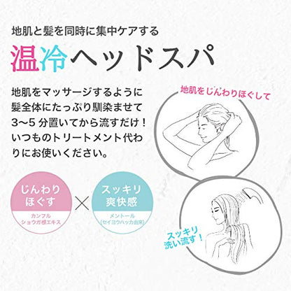 Clayge Japan Clay Head Spa Mask [S] Hair Mask Hot Cold 200G (X 1)