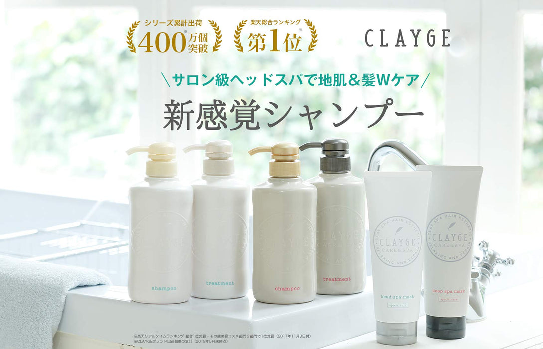 Clayge Japan Hot & Cold Head Spa Treatment Refill 440Ml Moist & Coherent