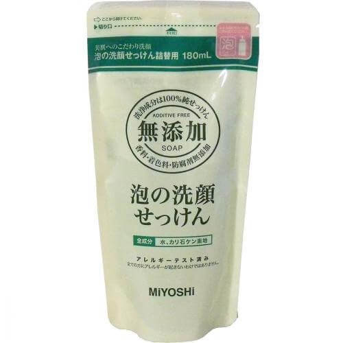 Cleansing Soap Filling Of Additive-Free Foam Replacement For 180ml × 6 Pieces Japan With Love