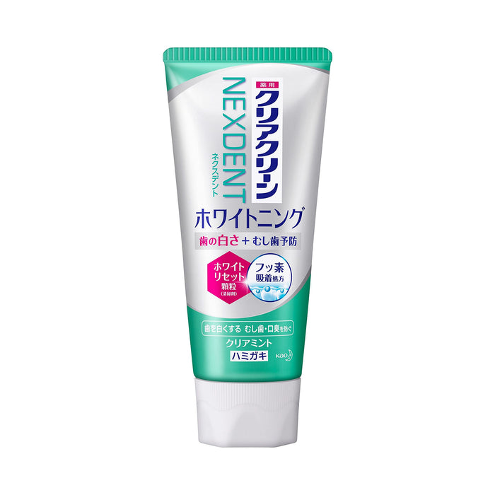 Kao Clear Clean Nexdent Whitening (Clear Mint) 120g - Japanese Whitening Toothpaste