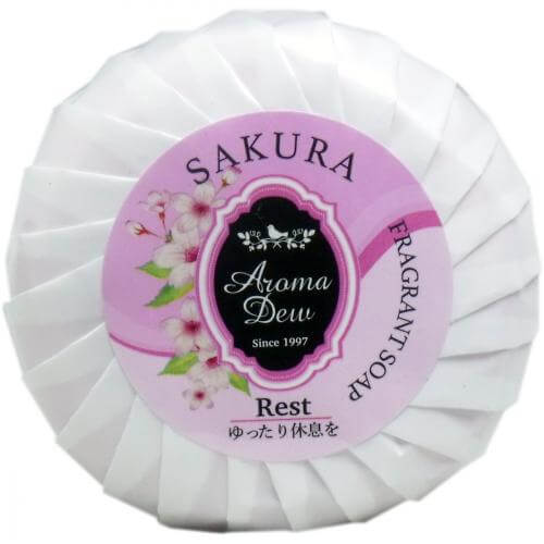 Clover Soap Aroma Dew Sakura Cherry blossom(100g)skin Beauty Care Japan With Love