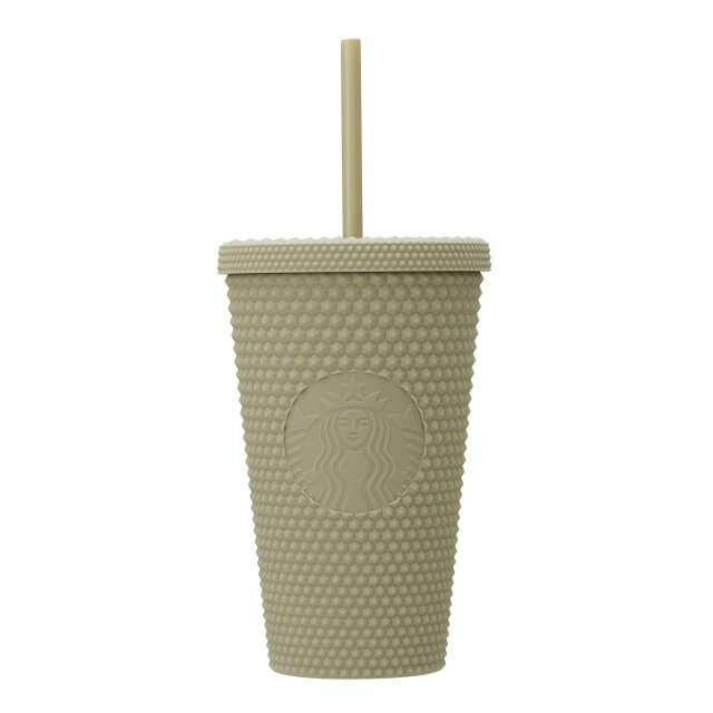 Cold cup tumbler vampy matte khaki 473ml - Japanese Starbucks